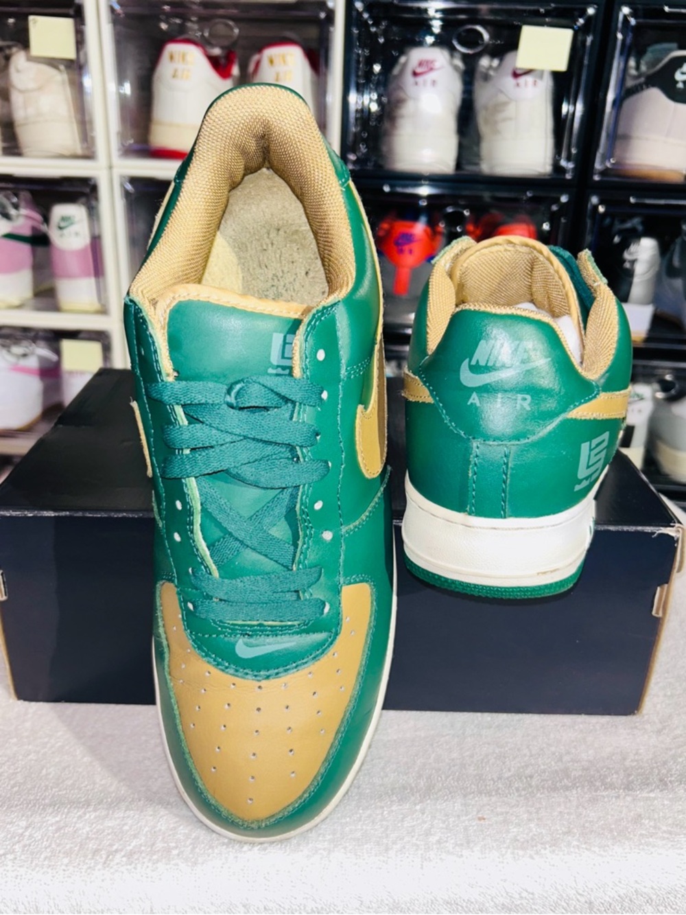 Nike Air Force 1 Premium 'LeBron St. Vincent-St. Mary” # 309063 371. No Box - Picture 3 of 5